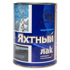 Лак яхтный алк/урет. 0,9л РАДУГА купить во Владимире