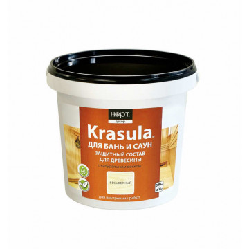 Краска для бань и саун 0,95л КРАСУЛА