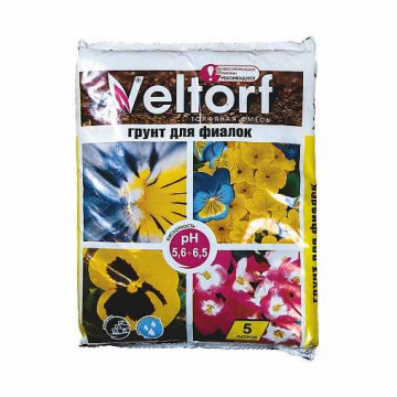Грунт для фиалок 5л VELTORF