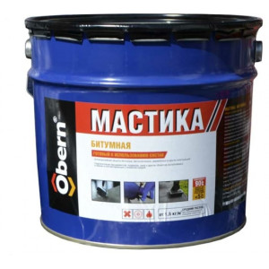 Мастика битумная универсальная 2кг OBERN купить во Владимире