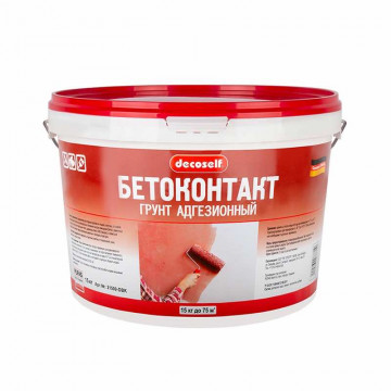 Бетоноконтакт для внутренних работ 15кг Decoself ПУФАС