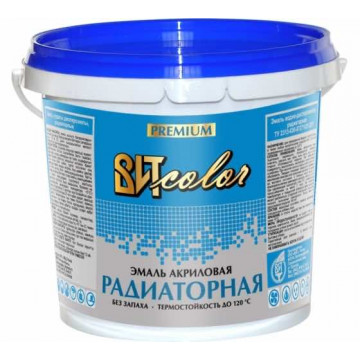 Эмаль для радиаторов акриловая в/д 0,9кг ВИТ