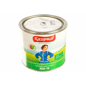 Краска МА-15 черная 1,9кг Казачка купить во Владимире