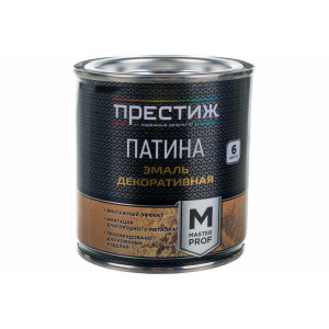 Эмаль декоративная патина натуральное золото 0,2л Престиж купить во Владимире