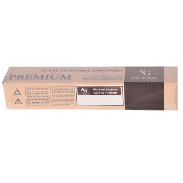 Электроды сварочные AG E-46 PREMIUM d=4.0х350 5 кг