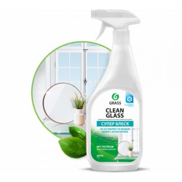Средство для мытья стекол и зеркал CLEAN GLASS 0,6л GRASS