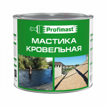 Мастика битумная кровельная 1,8кг PROFIMAST
