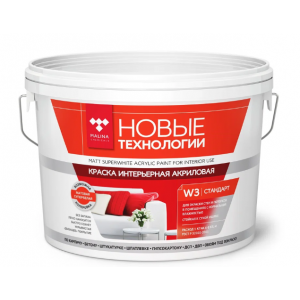 Краска W3 стандарт интерьерн 25 кг НОВЫЕ ТЕХНОЛОГИИ купить во Владимире