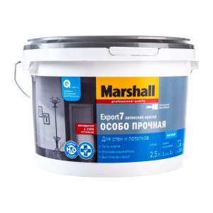 Краска Marshall Export 7 мат BW 2,5л купить во Владимире