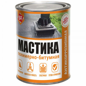 Мастика полимерно-битумная 0,8кг купить во Владимире