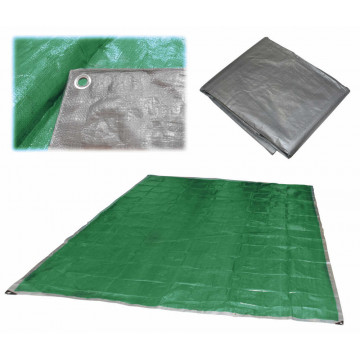 Тент защитный универсальный 4х6м "ECOS" (60г/м2)