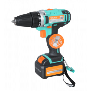 Дрель ак.CD3224L, 24V 2Li-ion, кейс, 2 аккум., 2 скорости STURM купить во Владимире