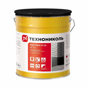 Мастика битумная PROFESSIONAL изоляционная 20л/16кг ТЕХНОНИКОЛЬ купить во Владимире