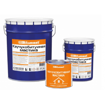 Мастика каучукобитумная 21,5л БИТУМАСТ