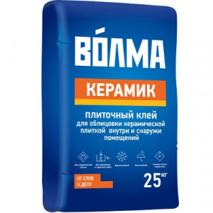 Клей плиточный 25кг Волма-Керамик+ купить во Владимире