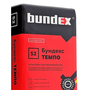 Шпаклевка гипсовая 20кг Бундекс темпо купить во Владимире