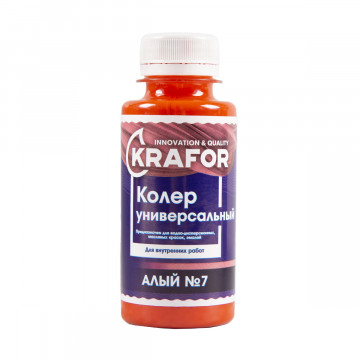 Колер №07 Алый 100мл KRAFOR