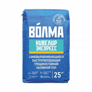 Наливной пол Волма-нивелир экспресс 25кг купить во Владимире