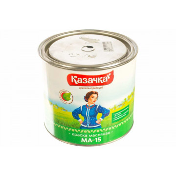 Краска МА-15 красная 1,9кг Казачка
