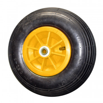 Колесо для тачки 3,5-8" D16мм БИБЕР