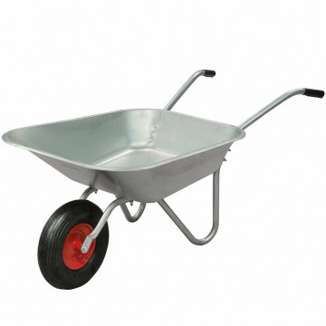 Тачка садовая 1 колесо 130кг 60л D16 PR 3.50/4.10х6