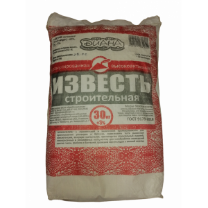 Известь Гашеная 30кг купить во Владимире