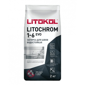 Затирка LITOCHROM 1-6 EVO LE 220 песочный 2кг купить во Владимире