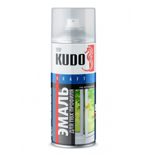 Эмаль (аэрозоль) KU-6101 белая 520мл KUDO купить во Владимире