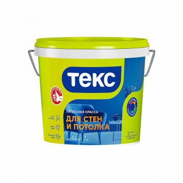 Краска в/д УНИВЕРСАЛ интерьерная 7кг ТЕКС