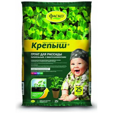 Грунт Крепыш для рассады 25л уп/1 Фаско