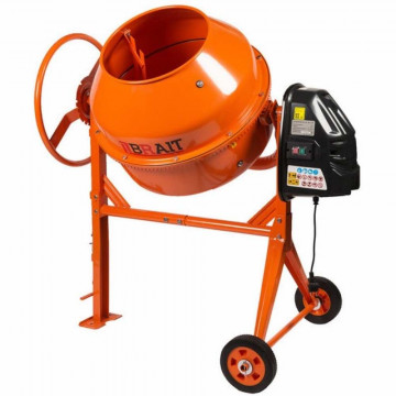 Бетономешалка BRAIT BR-180S (650W 180л.) допустим.нагрузка 112л