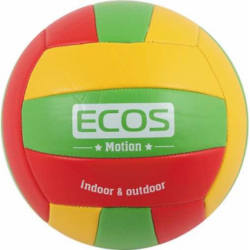 Мяч волейбольный "ecos" motion vb105p №5 + насос (1/24)