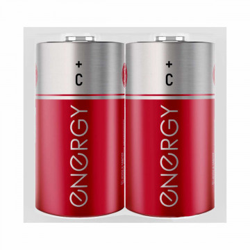 Батарейки "ENERGY" R14/2S тип С (2 шт. в пленке)