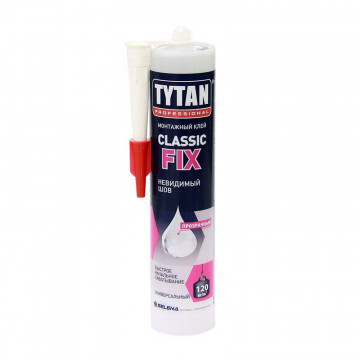 Клей монтажный Classic Fix прозрачный 310мл TYTAN