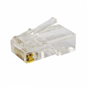 Коннектор комп. RJ-45 UTP для кабеля cat.5t