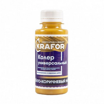 Колер №3 Желто-коричневый 100мл KRAFOR