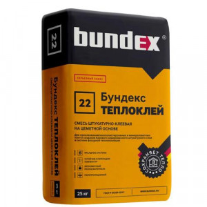 Штукатурно-клеевая смесь 25кг Бундекс теплоклей купить во Владимире