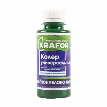 Колер №25 Зеленое яблоко 100мл KRAFOR