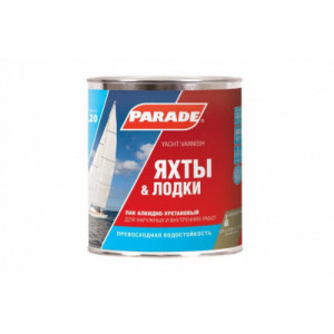 Лак яхтный алк/урет. матовый 0,75л PARADE купить во Владимире