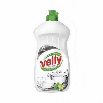 Средство для мытья посуды лайм и мята 0,5л Velly