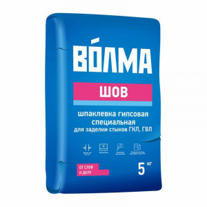 Шпаклевка гипсовая Волма шов 5кг купить во Владимире