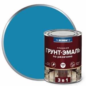 Грунт-эмаль по ржавчине голубая 0,8кг PROREMONT купить во Владимире
