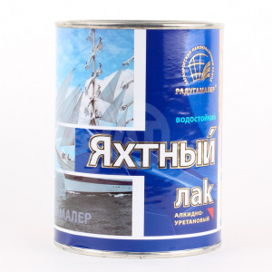 Лак яхтный алк/урет. матовый 0,9л РАДУГА купить во Владимире