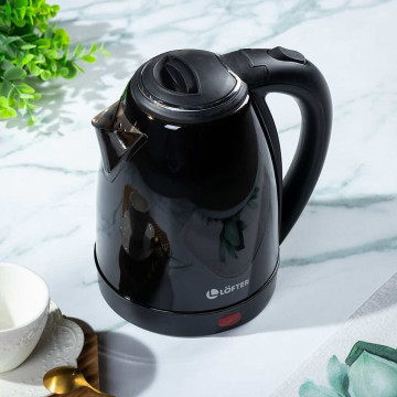 Чайник электрический Lofter, ZJ-A101-blk, черный, 1.8 л, 1500 Вт, скрытый нагревательный элемент