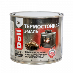 Эмаль термостойкая серебро 0,4кг DALI купить во Владимире