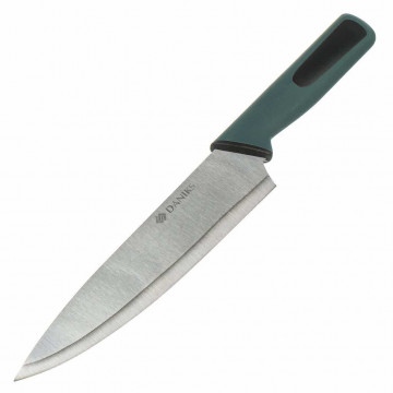 Нож кухонный Daniks, Emerald, шеф-нож, нержавеющая сталь, 20 см, рукоятка пластик, S-K42635-02