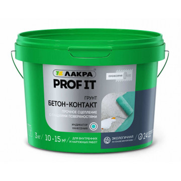 Бетоноконтакт PROFIT 3кг ЛАКРА