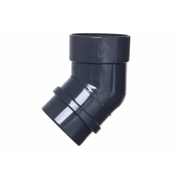 Колено 72* Docke LUX 141/100  Графит