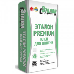 Клей плиточный Эталон Premium 25кг купить во Владимире